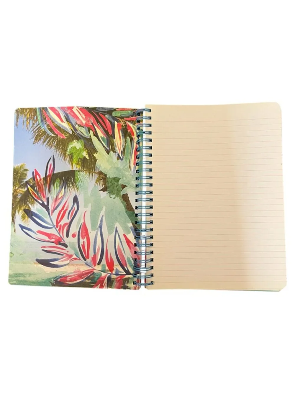 Mini Lilly Pulitzer Lined Spiral Notebook in Lovers Coral Pattern